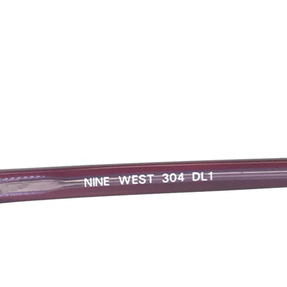 Nine West Petite Eyeglasses Frames 304 DL1 Purple Cat Eye Full Rim 49-16-135